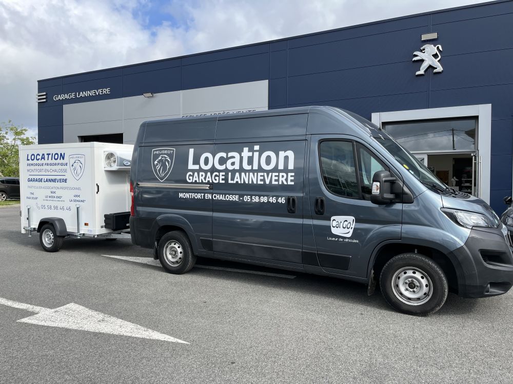 Véhicule en location au Garage LANNEVERE