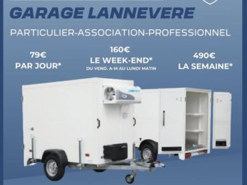 🔵 NOUVEAUTÉ DISPONIBLE DÈS JUIN ! 🔵
Le Garage Lannevere vous propose désormais la location d’une remorque frigorifique ❄️🧊
Parfaite pour vos événements,...