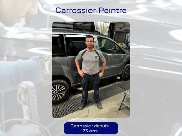 🎨 Aujourd’hui, nous vous présentons David, carrossier-peintre!

David est spécialisé dans la réparation et la remise en forme des carrosseries. Son rôle ?...