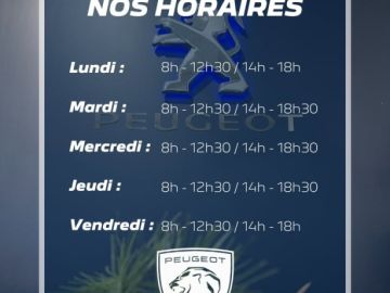 ✨ Nouvelle année, mêmes horaires, même énergie ✨

En 2026, le Garage Lannevère continue de vous accompagner avec les mêmes plages d’ouverture :

🔹Lundi : 8h...