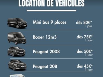 🚗  Un besoin de mobilité ? Nous avons le véhicule qu'il vous faut !

Au Garage Lannèvère, nous vous proposons plusieurs véhicules à la location pour répondre...