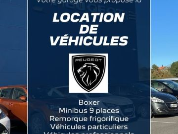 🚗 Besoin d'un véhicule en location ? Le Garage Lannevère a ce qu'il vous faut !

Minibus 9 places, Peugeot 2008, Peugeot 208, remorques frigorifiques pour...