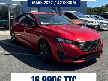 ✨  Peugeot 308 — Essence, boîte automatique, 130 ch ✨

Une berline compacte bien équipée : feux LED automatiques, caméra d'aide au stationnement, Apple...