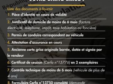 📋  Besoin de faire votre carte grise ?

Le Garage Lannevère réalise vos cartes grises directement sur place ! 🚗

Immatriculation, changement de titulaire…...