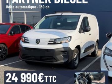 PEUGEOT PARTNER Diesel Boîte Automatique 🚐

💶 Prix : 24 990 € TTC – TVA récupérable pour les professionnels.

🚗Véhicule de démonstration – 5 000 km
🛡️...